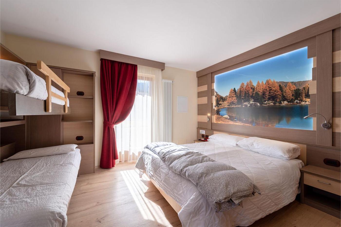 Berg Hotel Latemar Spitze Vigo di Fassa Dış mekan fotoğraf
